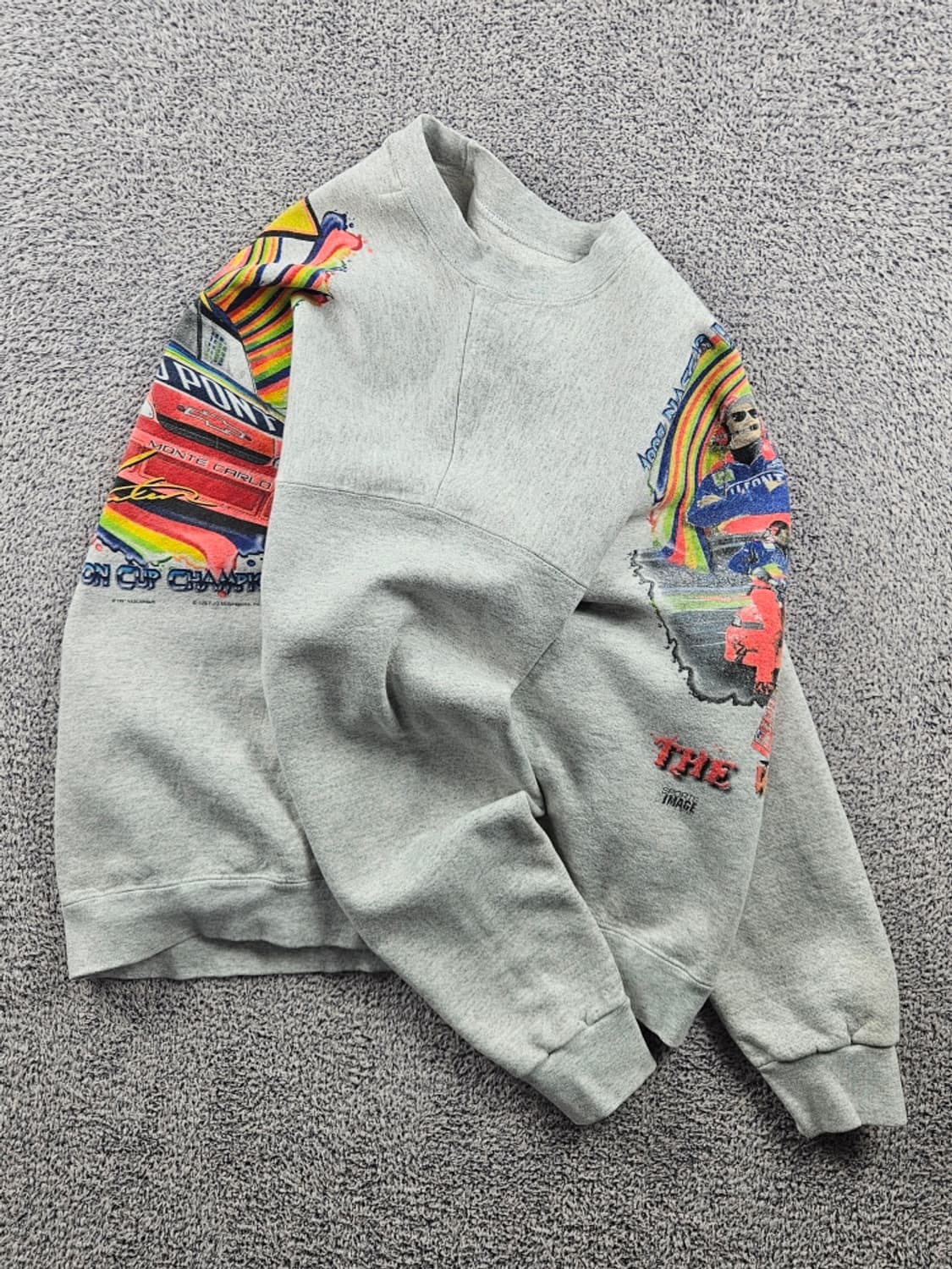 1997 나스카 윈스턴컵 듀퐁 레이싱 맨투맨 스웻 셔츠 (L)/10939 상품이미지4