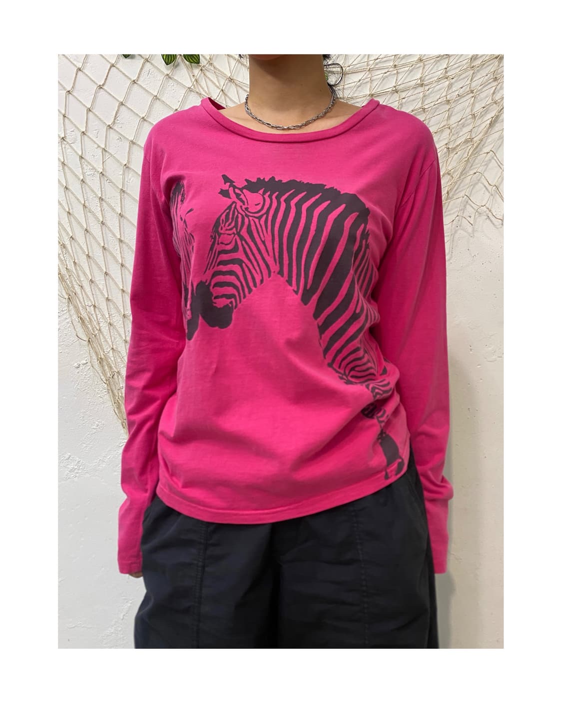 빈티지 지브라 티셔츠 상품이미지2