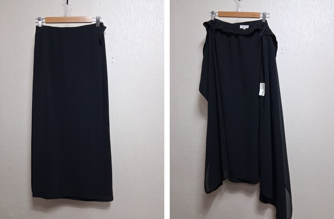 La Mode BALENCIAGA 발렌시아가 랩 롱스커트 26  38 상품이미지1