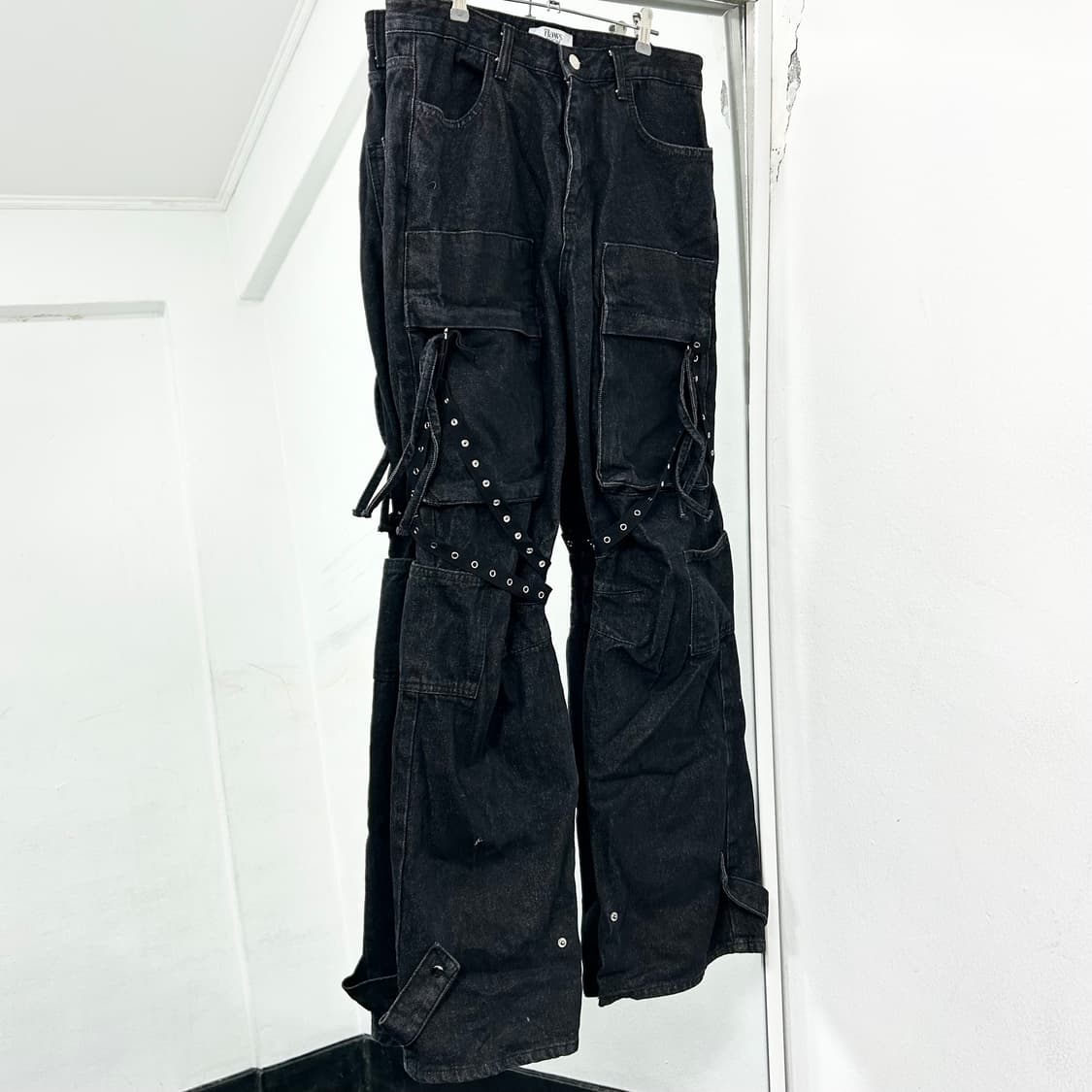 플로즈룸 본디지 데님 카고 팬츠 상품이미지4