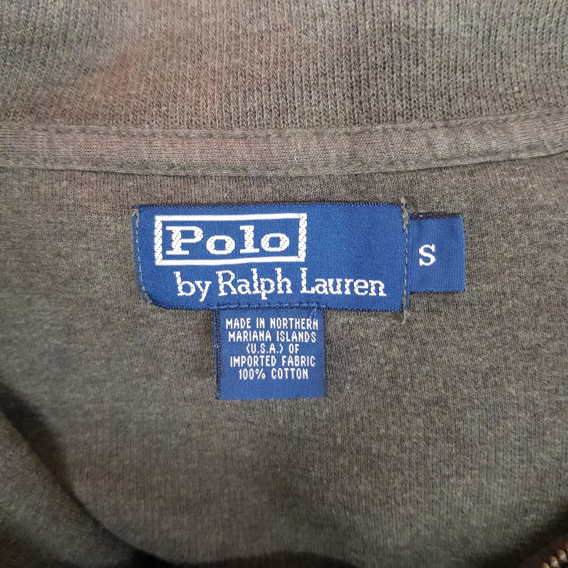 폴로 랄프로렌  하프집업 코튼 니트 S사이즈 상품이미지3