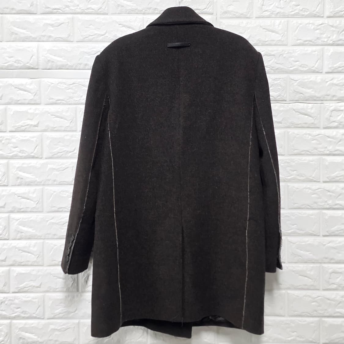 택포_ 24s 마땡킴 킴마틴 더블 브레스트 코트 S 상품이미지4