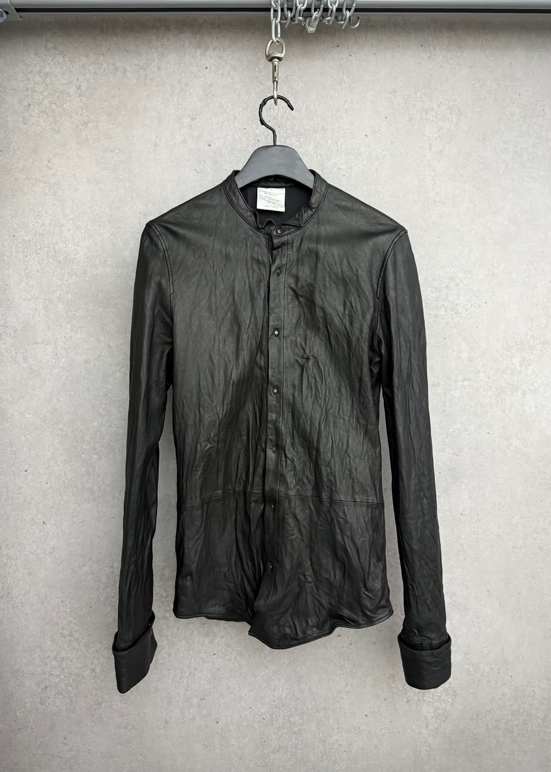 Julius leather shirt jacket 상품이미지2