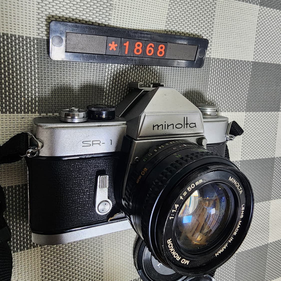미놀타 SR-1 필름카메라 1.4 단렌즈 장착 상품이미지2
