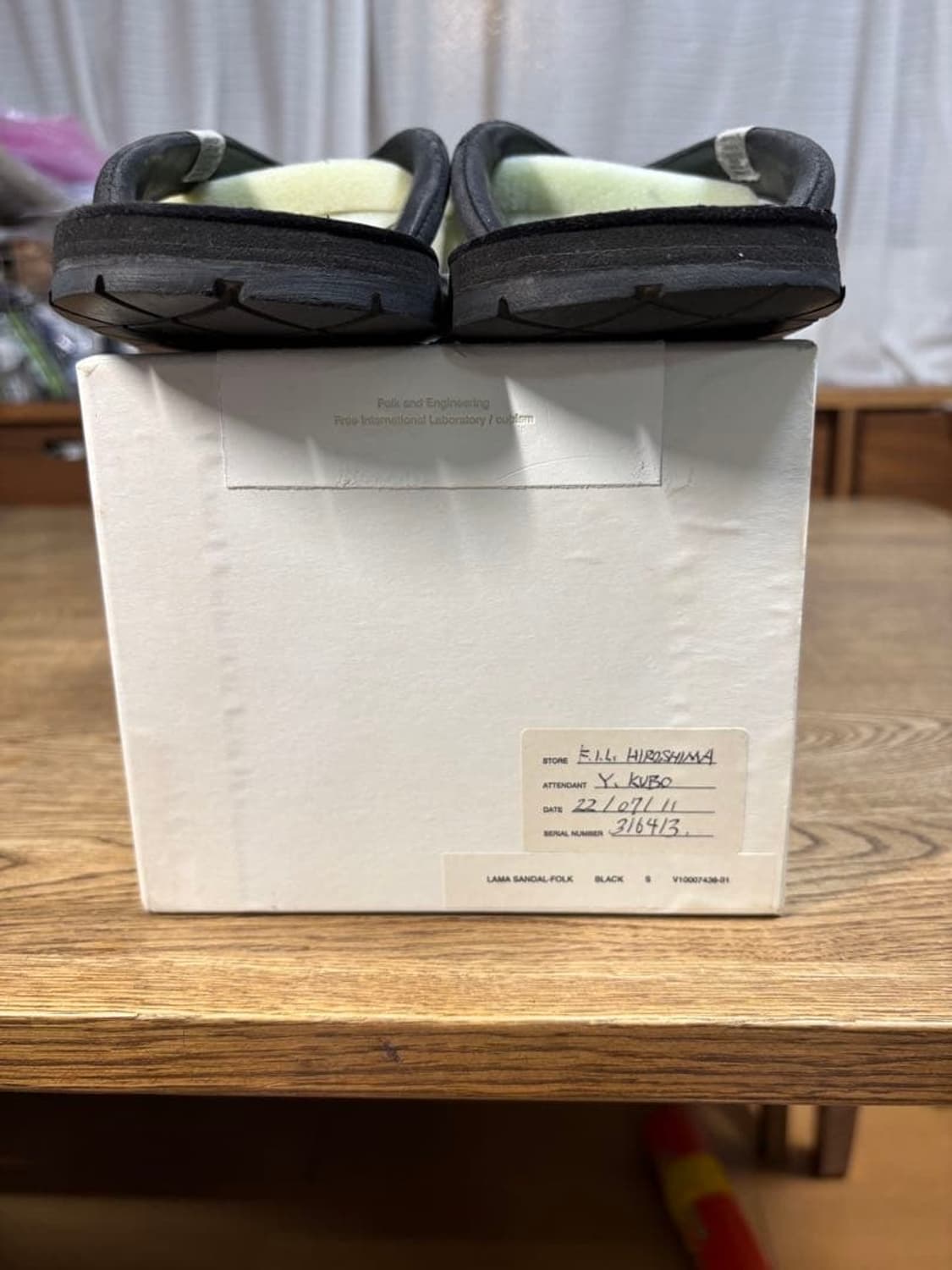 비즈빔 visvim LAMA SANDAL-FOLK 라마 상품이미지7