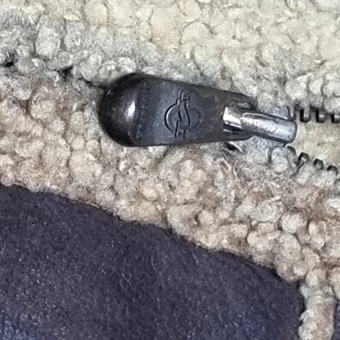 90년대 빈티지 체이스컬트 양털 무스탕 자켓 브라운(100) 상품이미지5