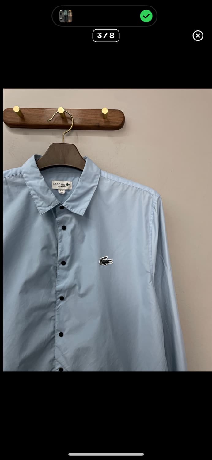 라코스테 나일론 경량셔츠 A2952 상품이미지3