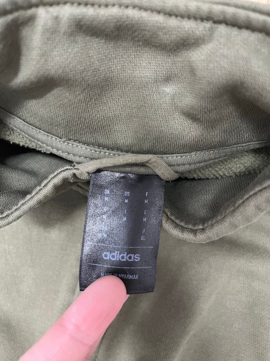 아디다스 코튼 트랙탑 XL 상품이미지6