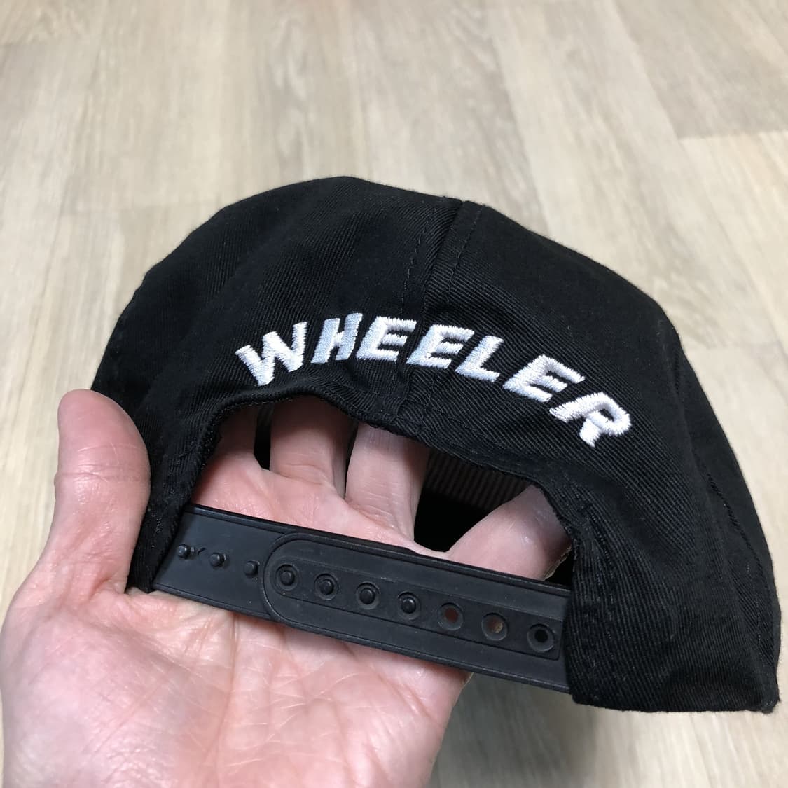 (ONE SIZE) 휠러 바이크 샵 WHEELR 올드스쿨 5패널 스냅백 상품이미지4