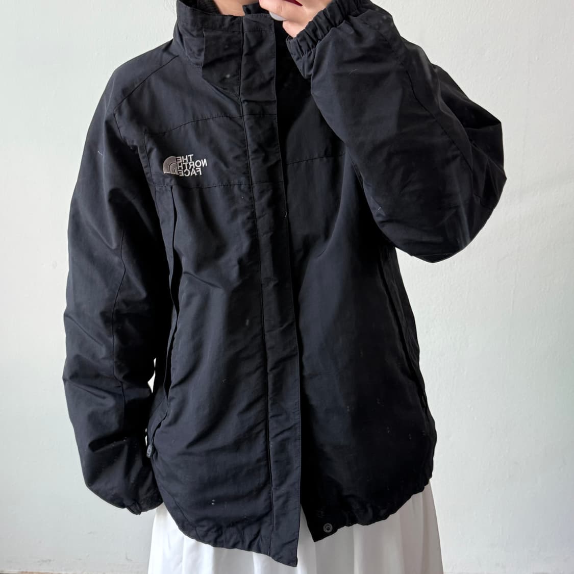 [XL] 노스페이스 블랙 바람막이 자켓 상품이미지2