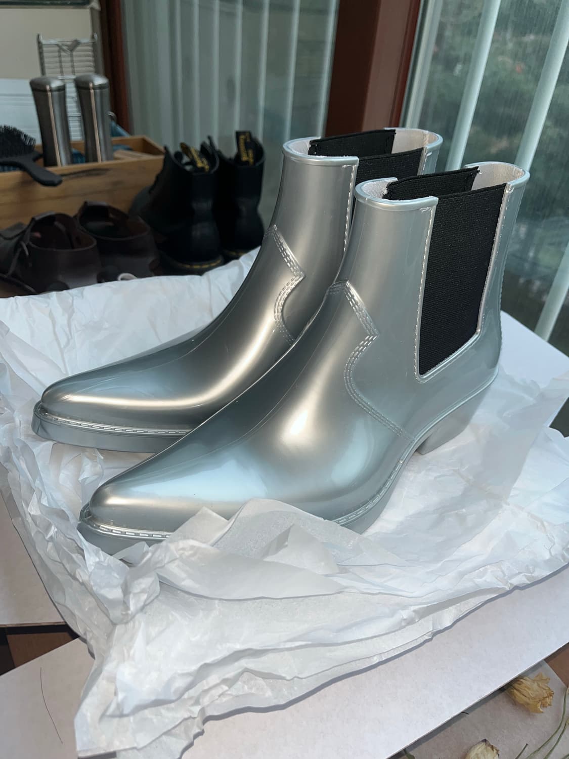 캘빈클라인 라프시몬스 부츠 실버 42 상품이미지3