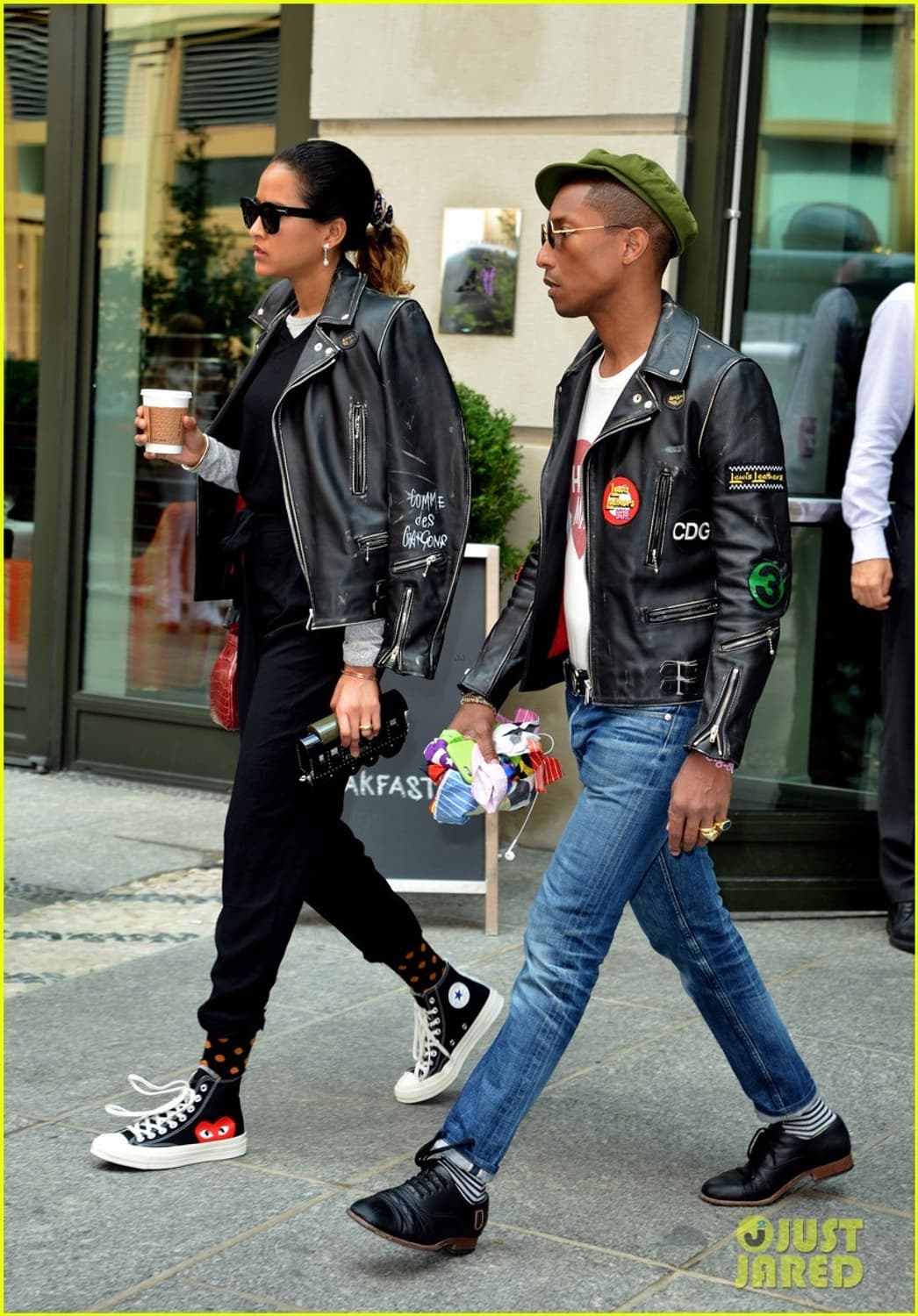 (L, 42) 루이스레더 꼼데가르송 391 라이트닝 패치 상품이미지2