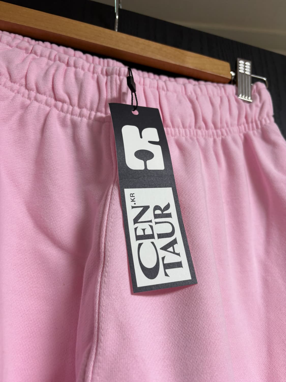 센토르 엠블럼 조거팬츠 핑크 M 새거 상품이미지6
