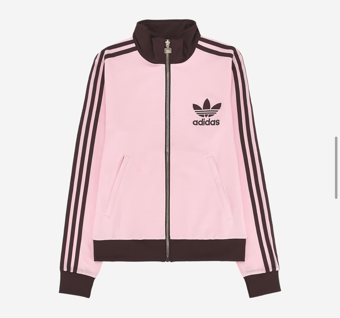 아디다스 -트랙탑 핑크 쉐도우 브라운 상품이미지1
