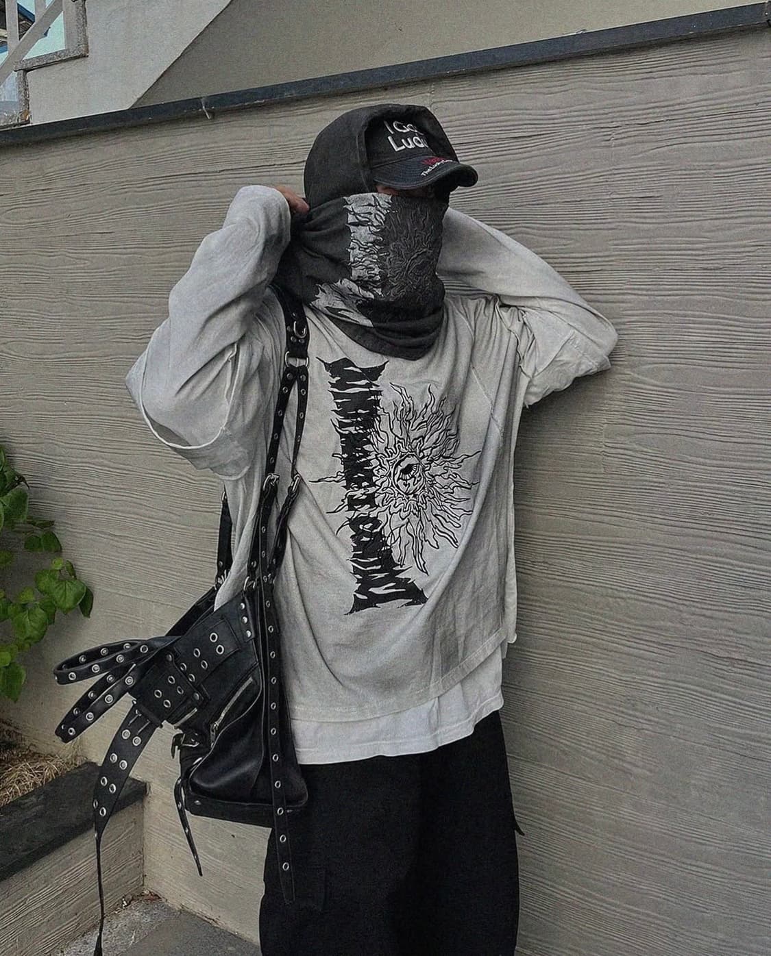 에이옵 AOP 레이어드 롱슬리브 hoodie 상품이미지6