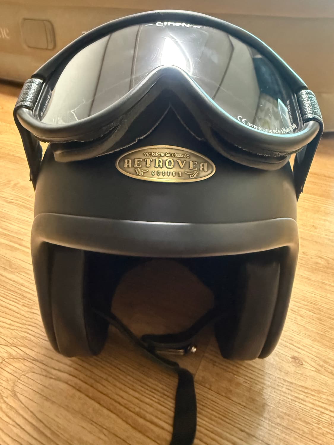레트로버 오픈페이스헬멧&에텐고글 상품이미지1