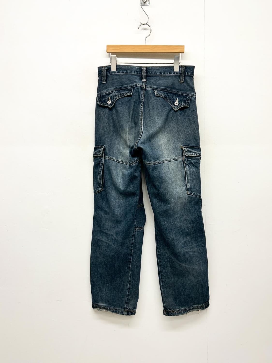 PIKO Y2K스타일 데님 카고 바지  상품이미지4