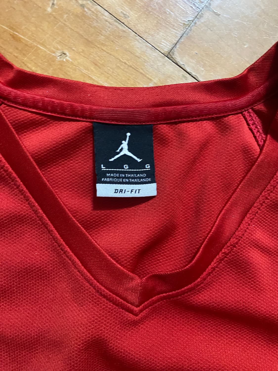 조던 농구 레드 컬러 민소매 L 상품이미지2