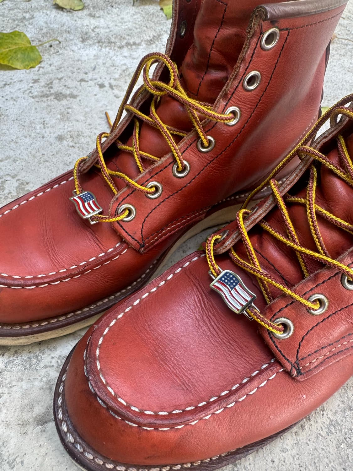 레드윙 8131 목토 부츠 (성조기,로고 각인/255사이즈) 상품이미지4