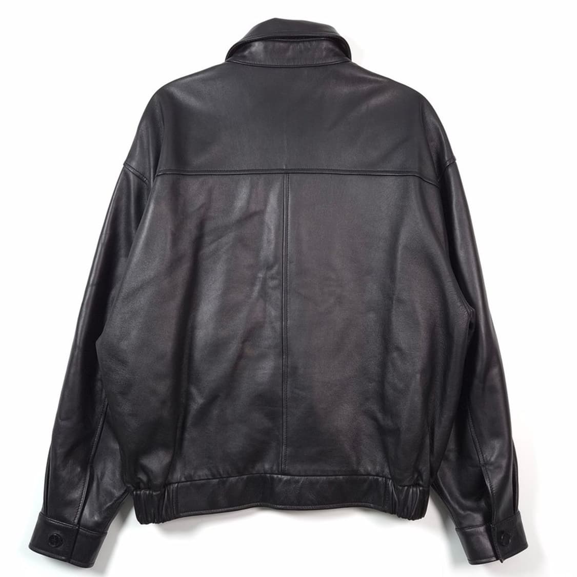 MMGL 이태리 램스킨 오버사이즈 레더 블루종 자켓 3 상품이미지2