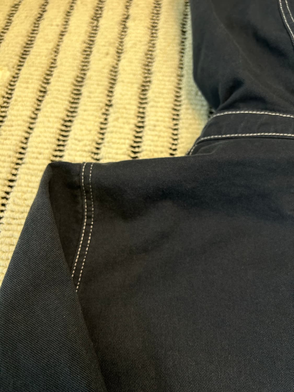 코튼 스티치 후드 자켓 상품이미지5