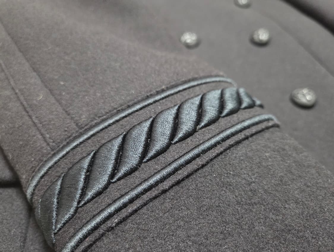 시스템옴므 울 케시미어 더블 브레스트 코트  상품이미지9