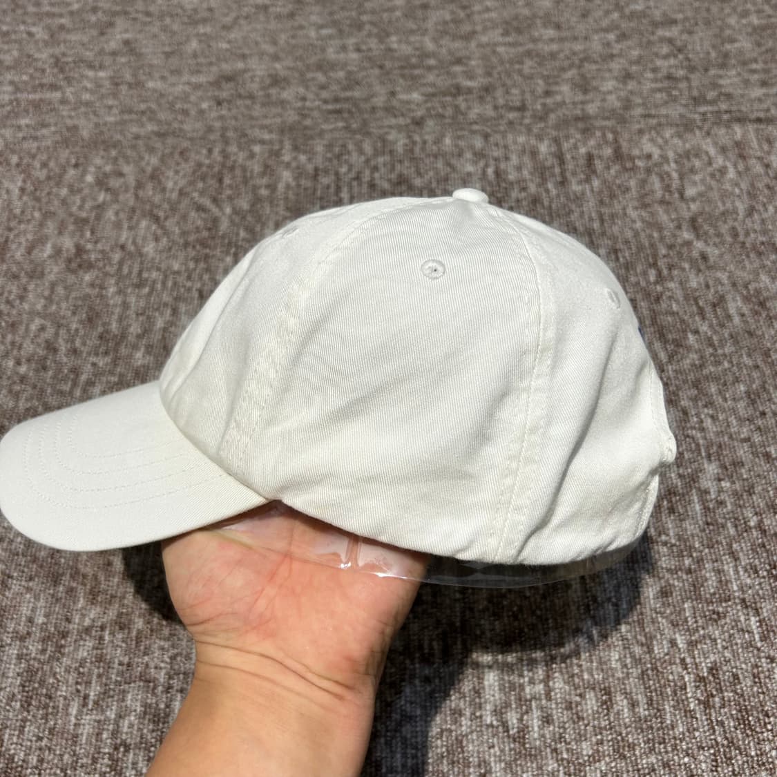 폴로 랄프로렌 화이트 볼캡 모자 상품이미지4