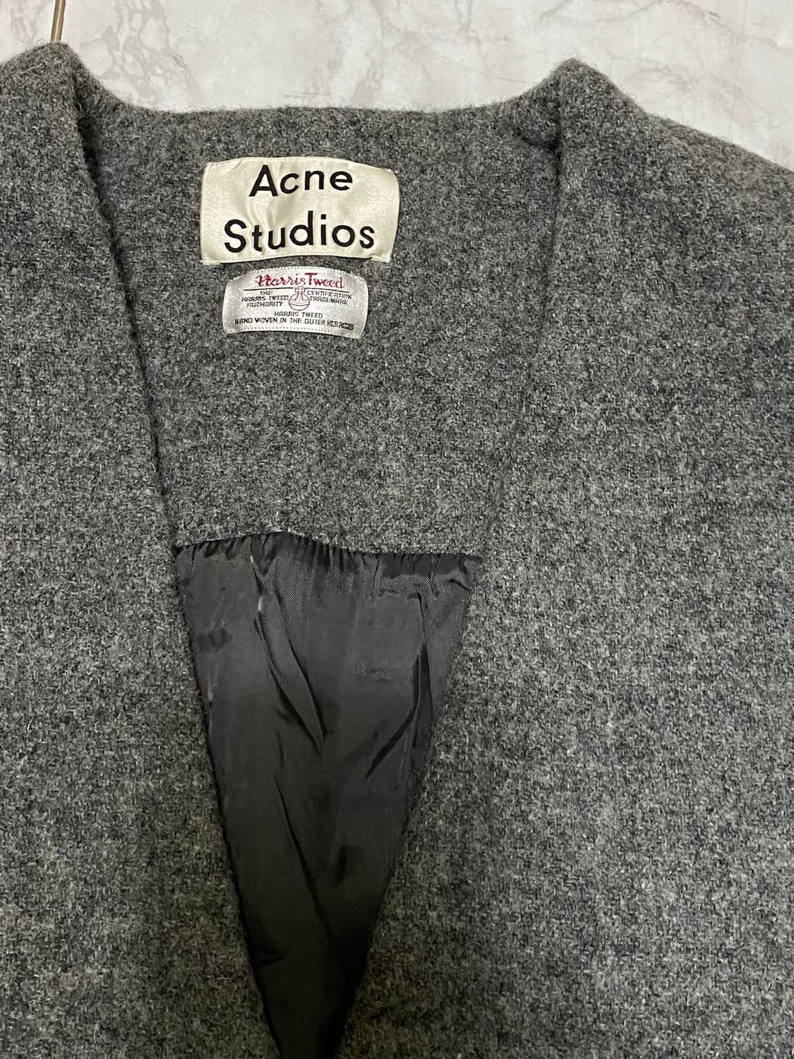 아크네스튜디오 x 해리스 협업 콜라보 조끼 실측 100 상품이미지2