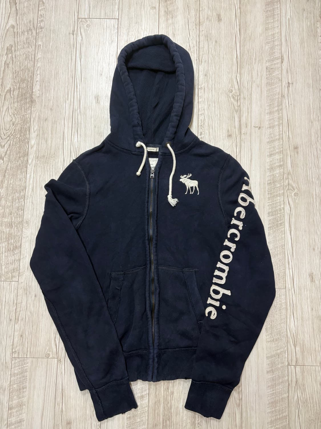 아베크롬비 후드집업 네이비 xl 상품이미지1