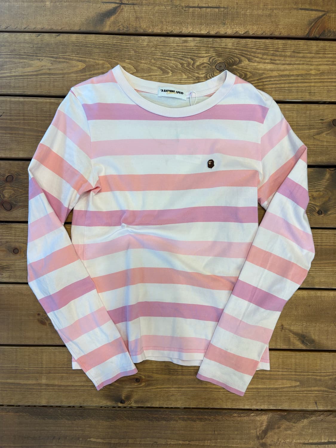 베이프 핑크 롱슬리브 상품이미지6