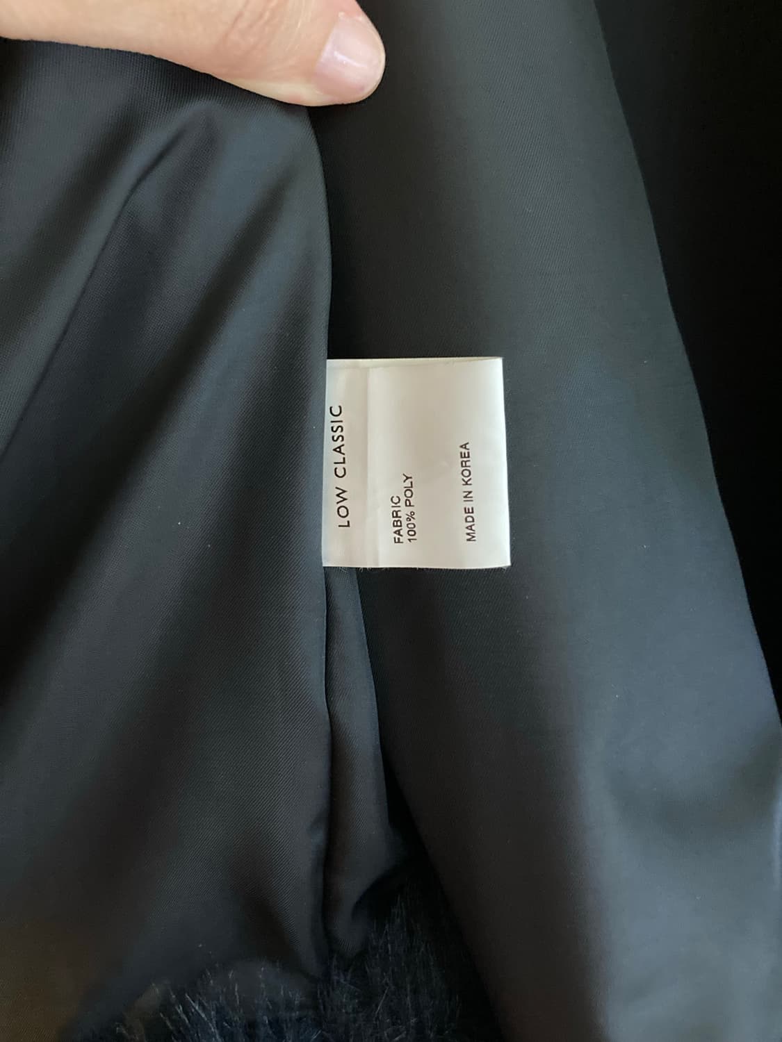 로우클래식 퍼 자켓 상품이미지10