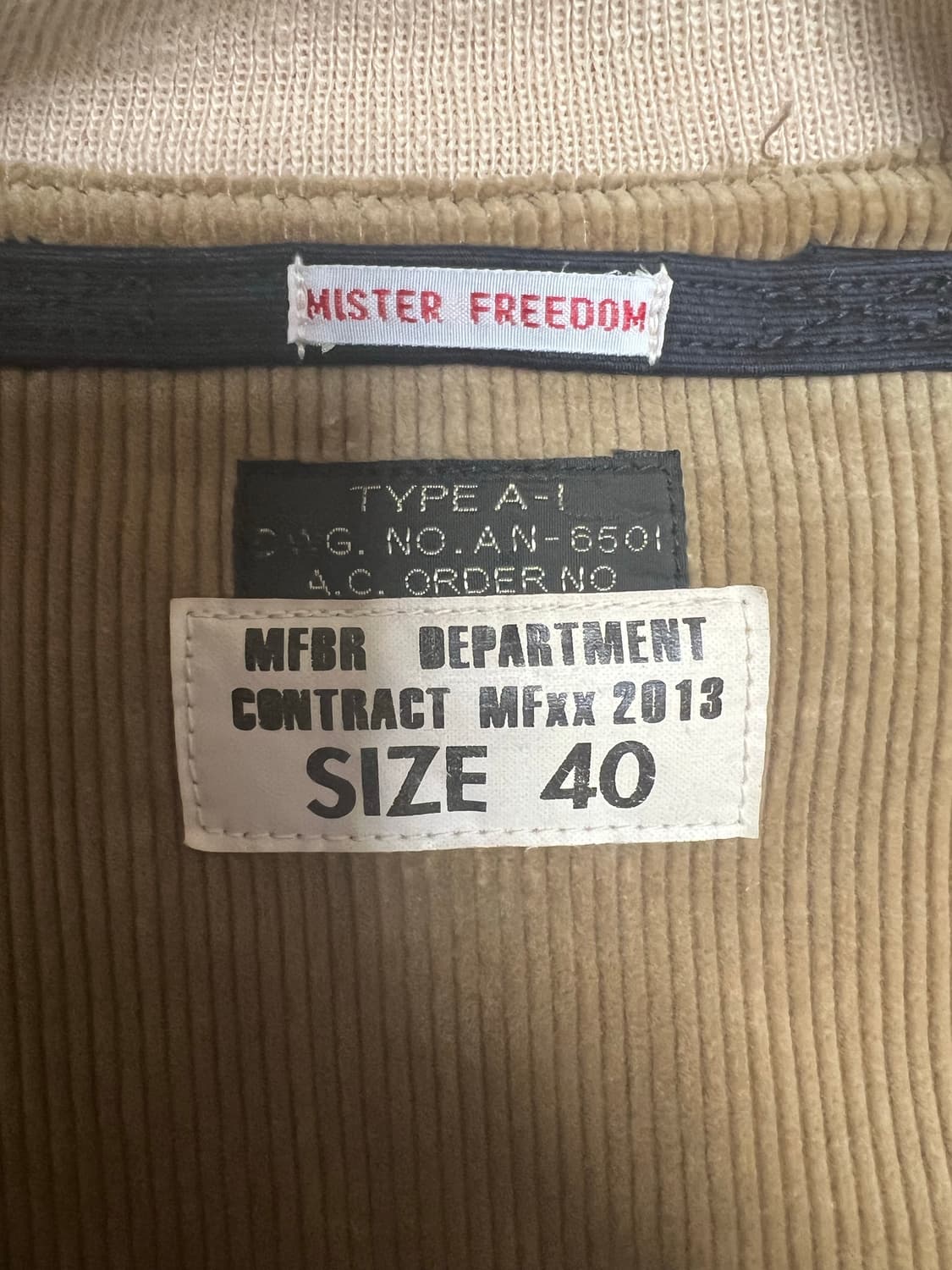 Buzz Rickson’s x Mister Freedom Jacket 상품이미지4