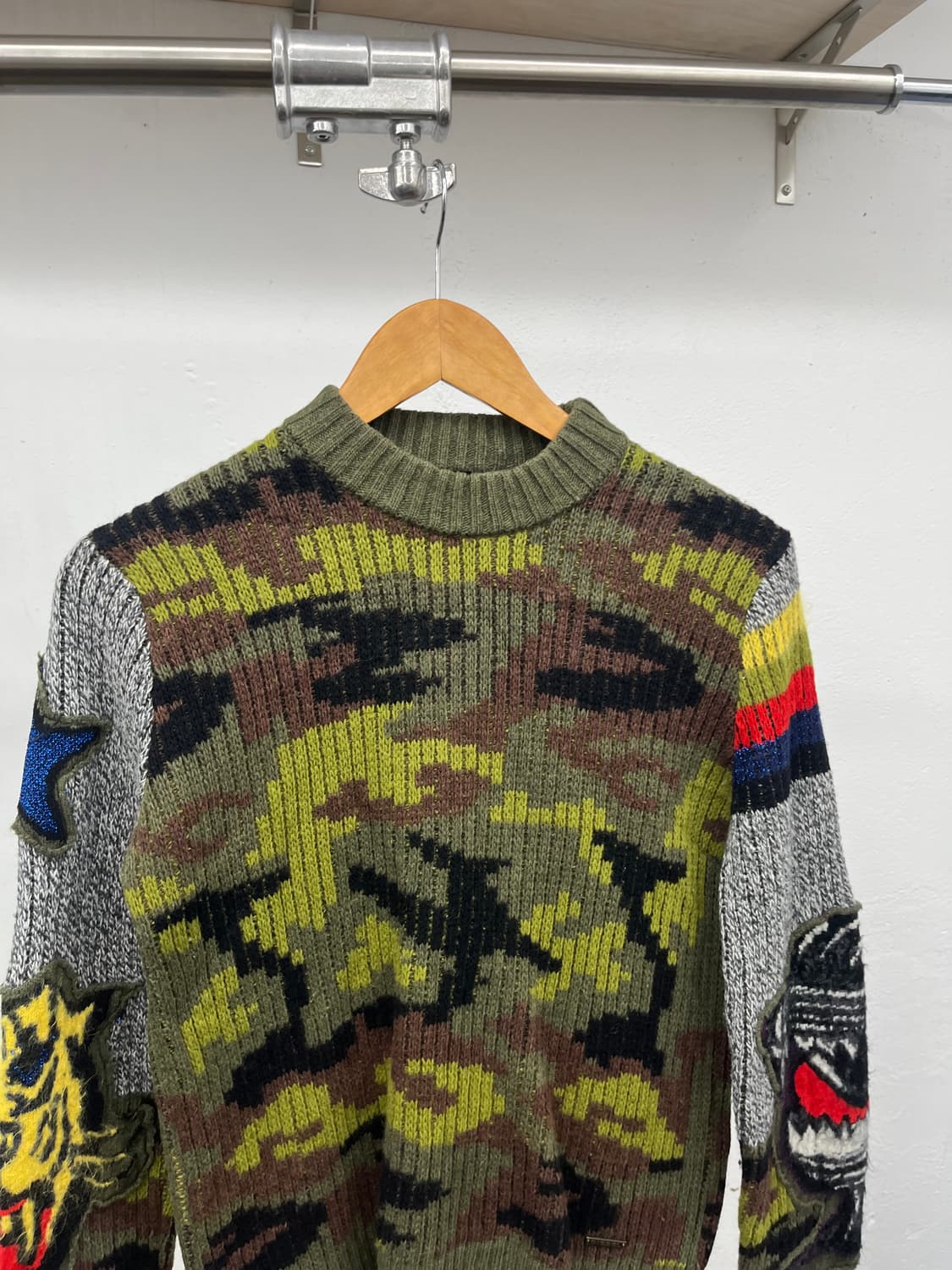 ~66) DIESEL MILITARY Y2K 니트 상품이미지2