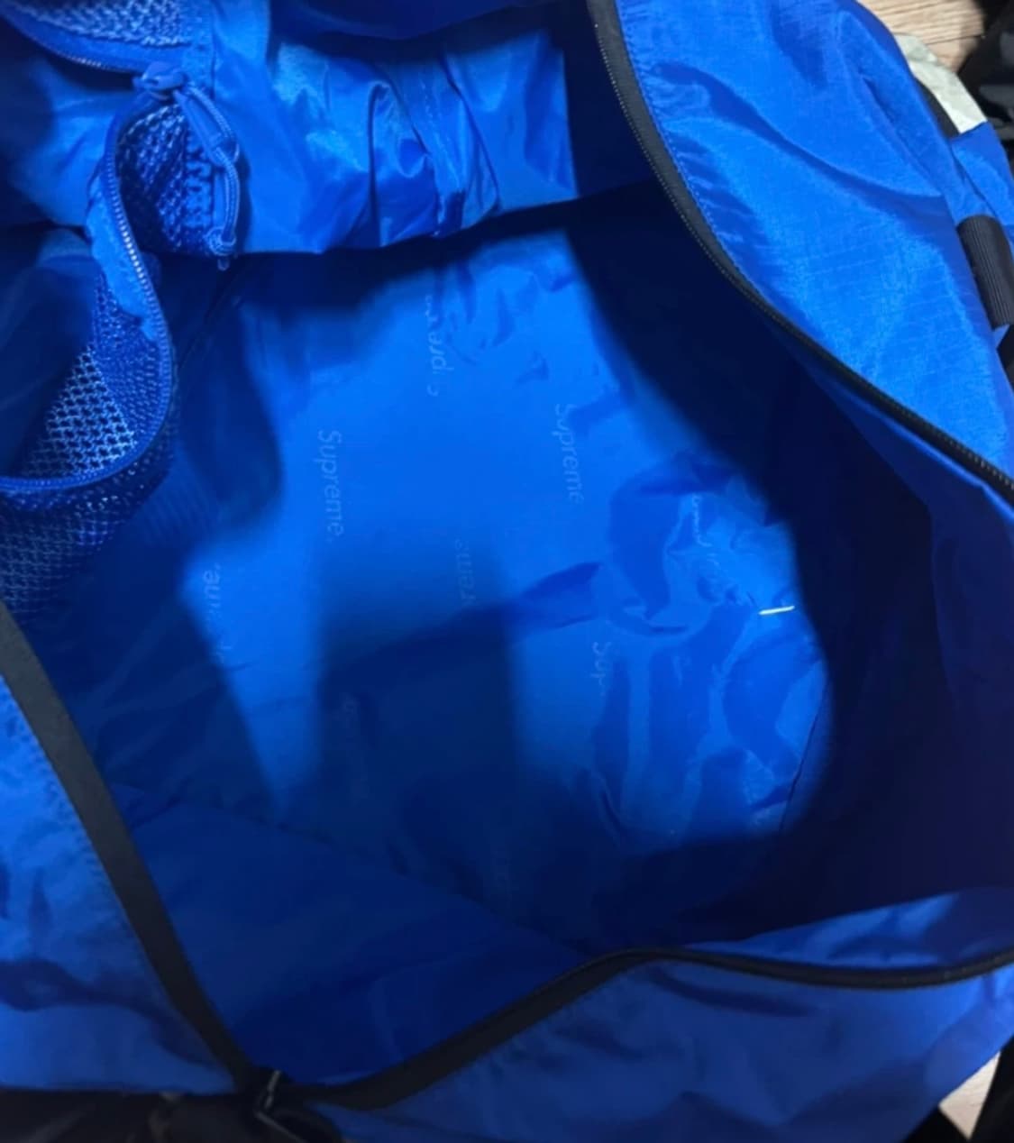 슈프림 블루 더플백 Supreme Duffle Bag Blue - 23F 상품이미지4