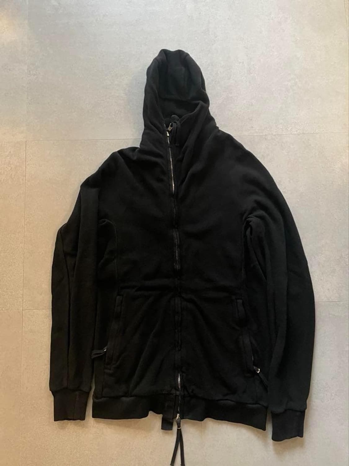 보리스 비잔 사베리 후드 집업 지퍼2 블랙 상품이미지1