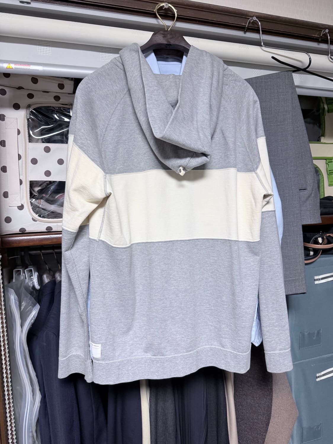 비즈빔 후드집업 기자코튼 리리지퍼 상품이미지5