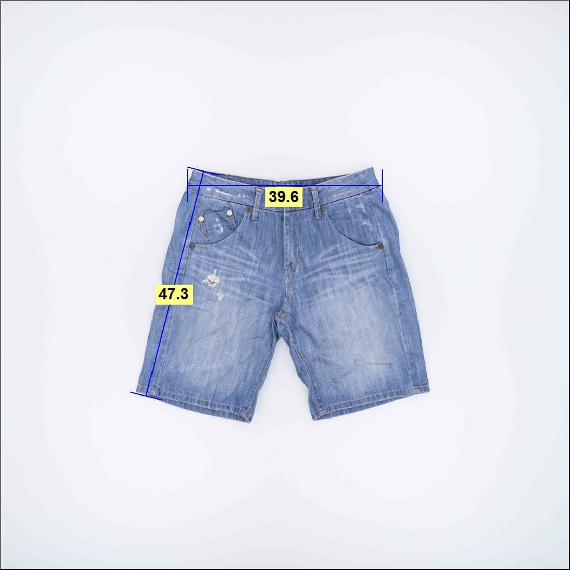 42 베네통 데님 반바지 0518H 상품이미지6