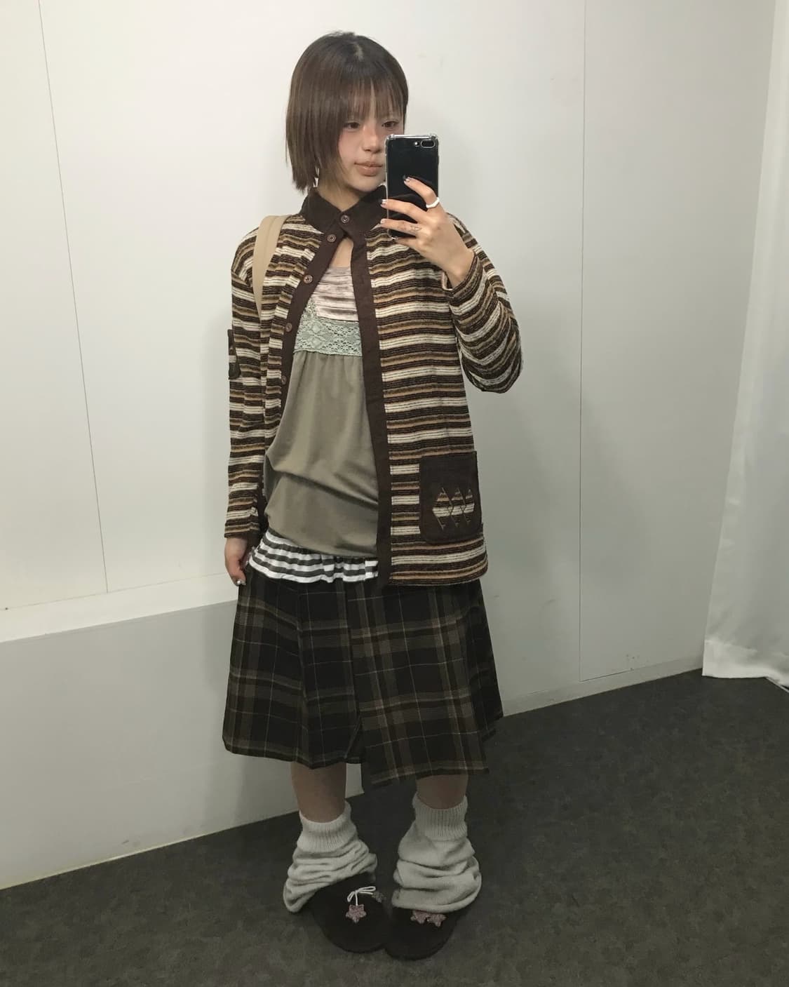 ♥ 카키 브라운 모리 Set ♥ 상품이미지2