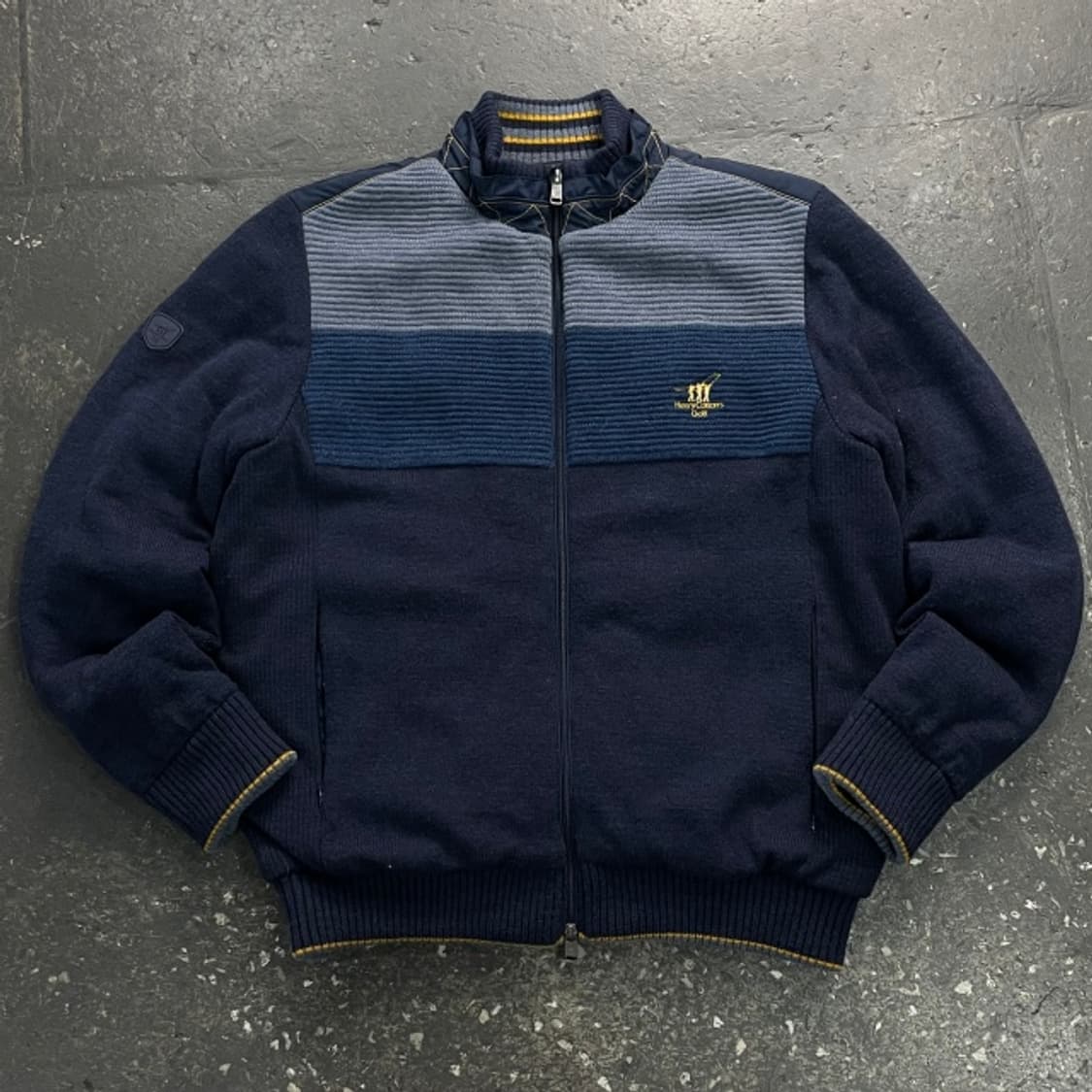 105 헨리코튼 골프 하이브리드 니트 패딩 상품이미지1