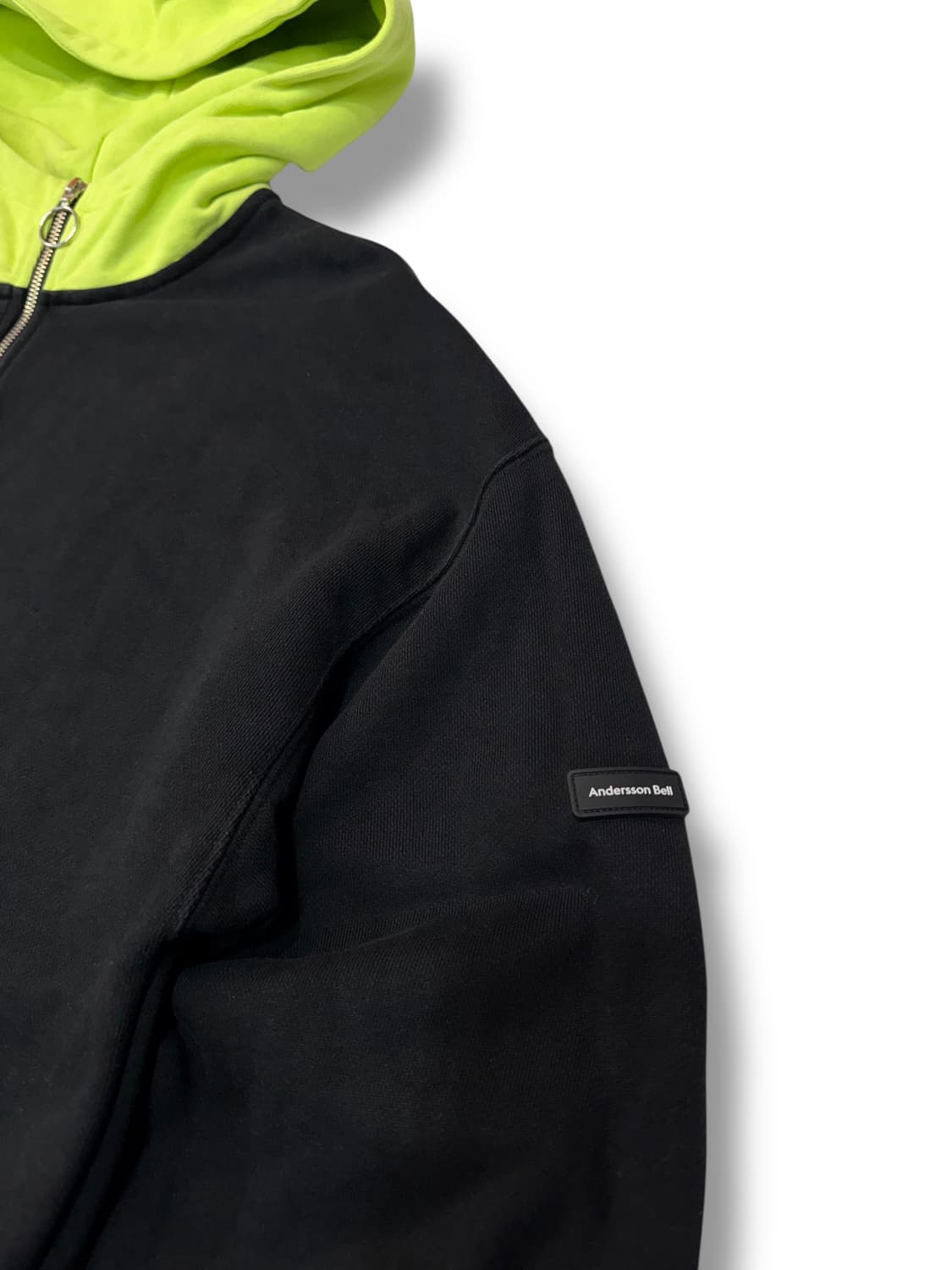 앤더슨벨 하프집업 후드티 (L)   상품이미지3