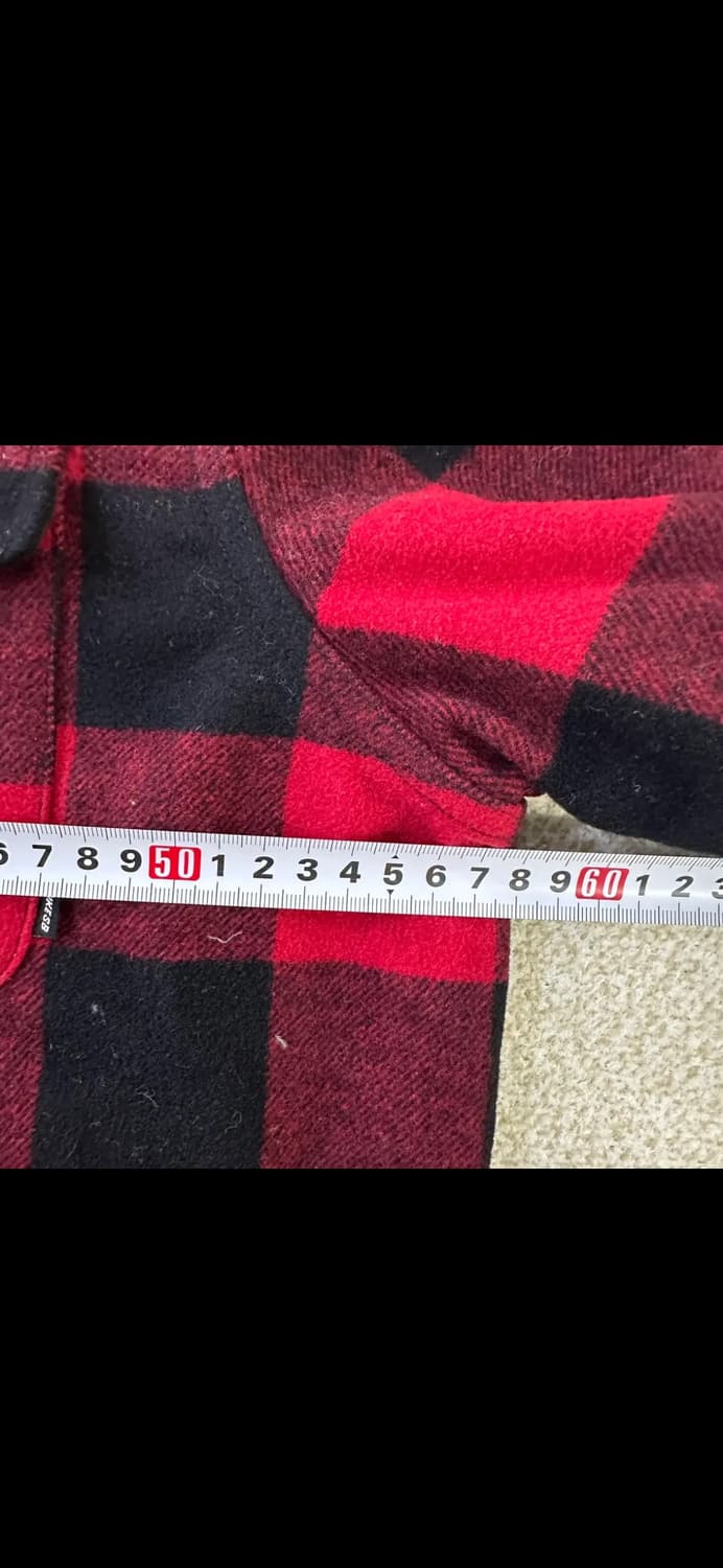 나이키 SB 레드 블랙 체크 셔츠 상품이미지6