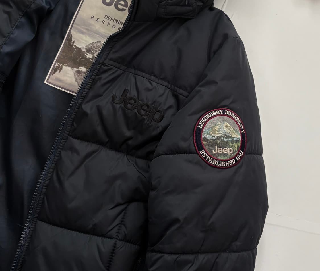 Jeep 지프 네이비 후드 패딩 점퍼 상품이미지4