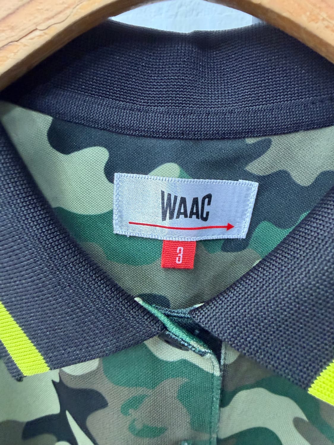 정품) WAAC 왁 골프 여성 카모플라쥬 반팔 카라티 3(95) 상품이미지7