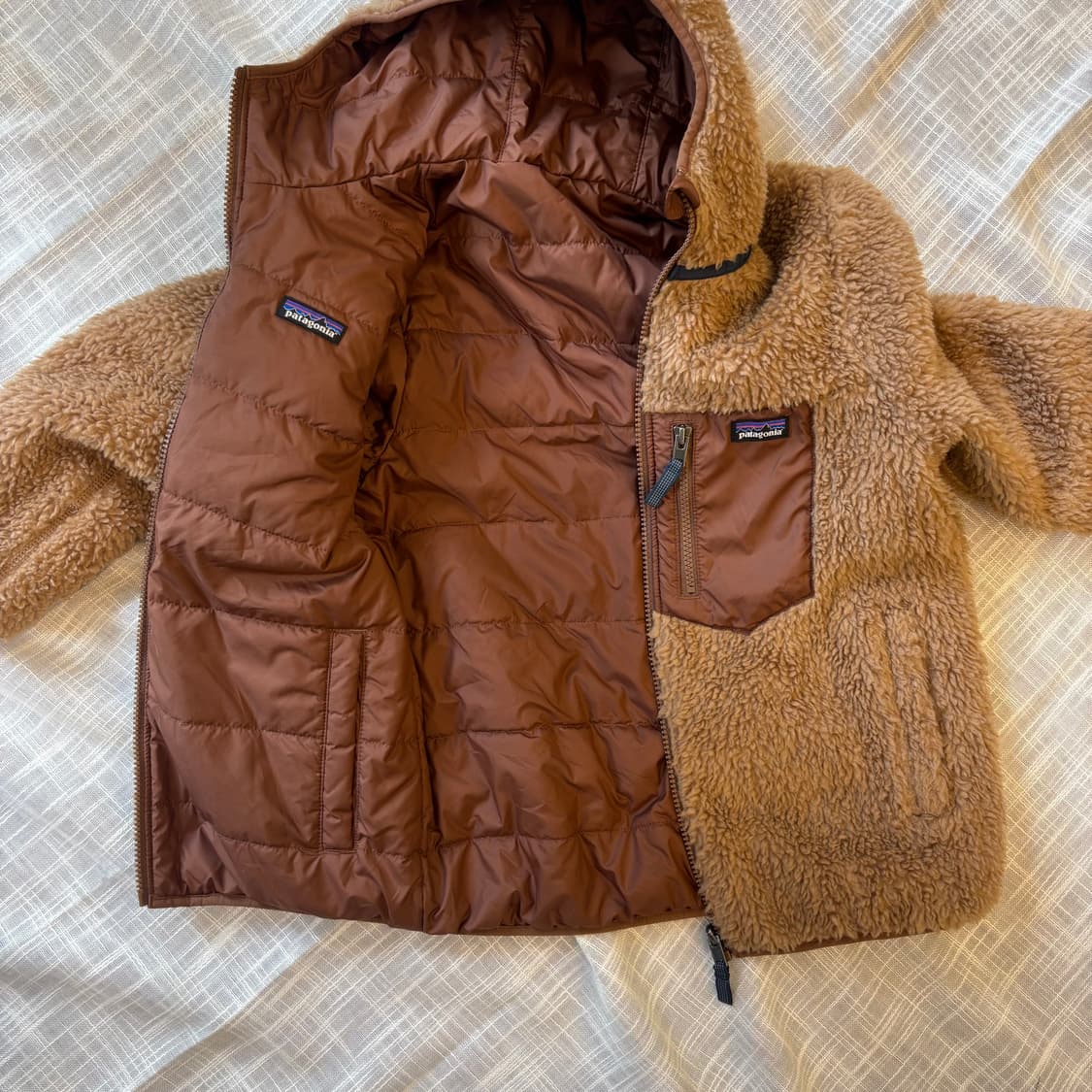 파타고니아 키즈 양면 후리스 점퍼 M(10)   상품이미지8