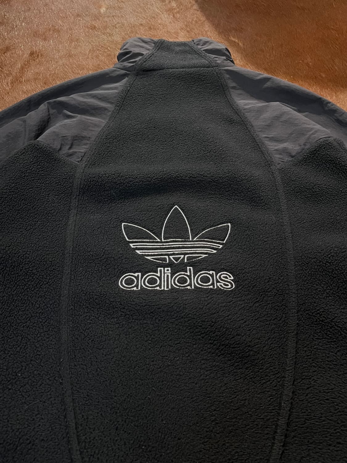 Adidas 아디다스 백 로고 플리스 집업 상품이미지7