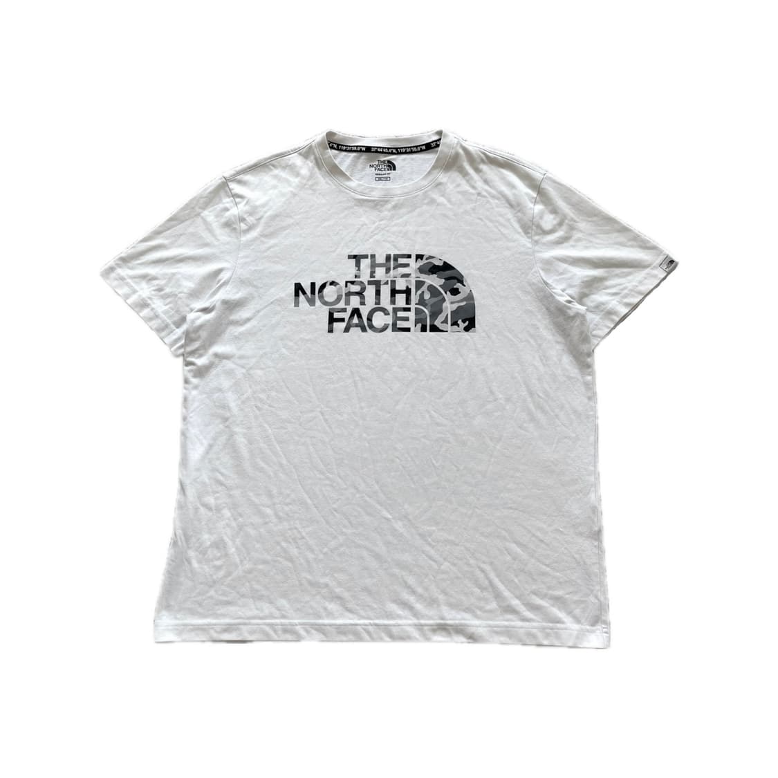 노스페이스 카모 로고 티셔츠 상품이미지1