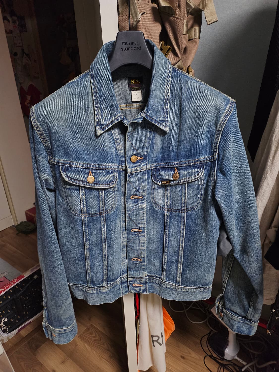 RRL 271 데님자켓 S 사이즈 더블알엘 상품이미지1