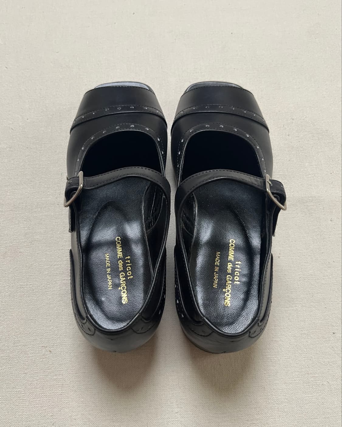 꼼데가르송 오픈토 메리제인 샌들 comme des garcons 상품이미지6