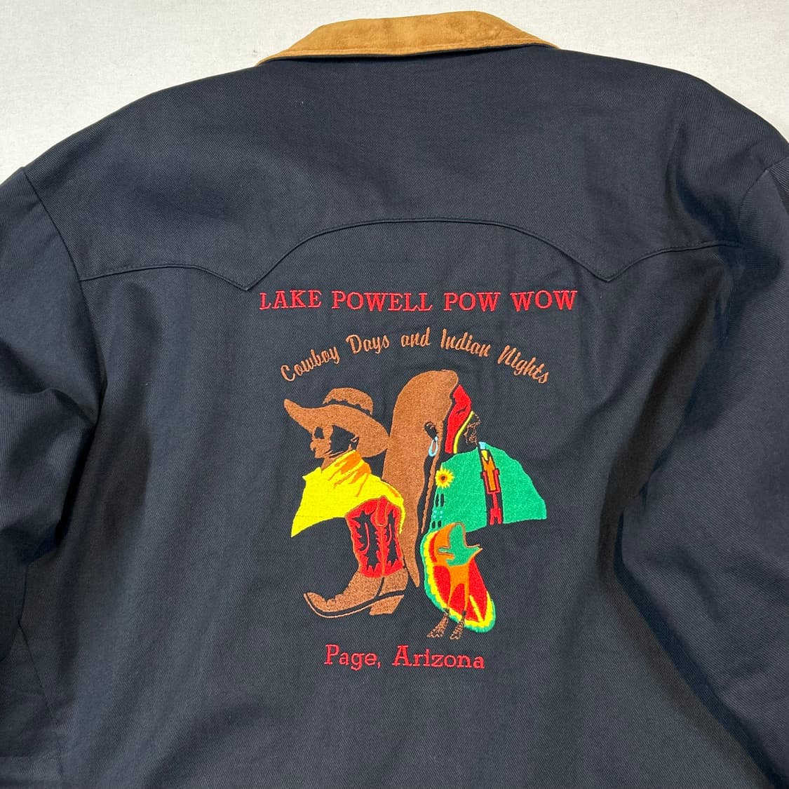 XL) Cripple Creek 웨스턴 백자수 캔버스 워크 자켓 상품이미지7