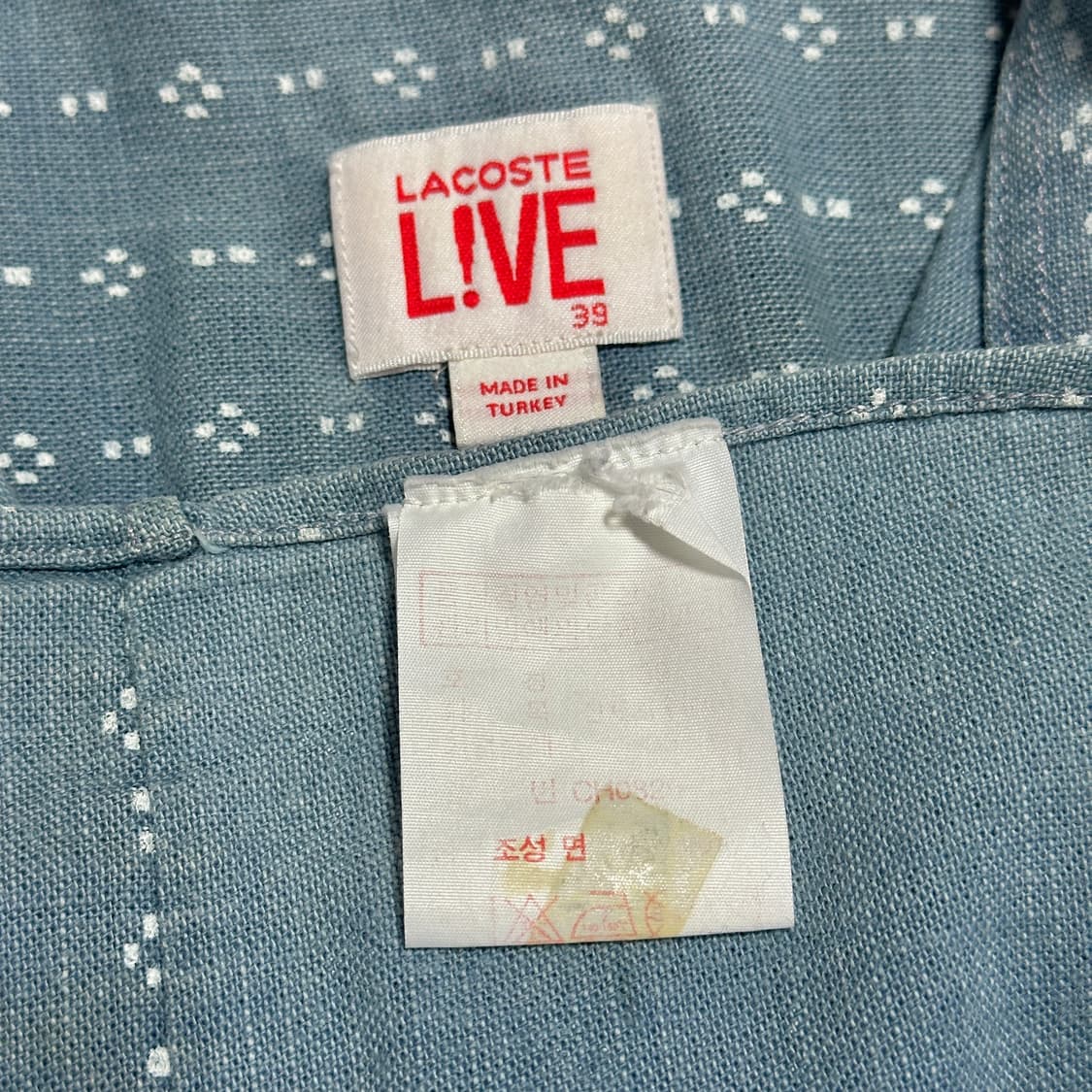 라코스테 라이브 스트라이프 셔츠 상품이미지6